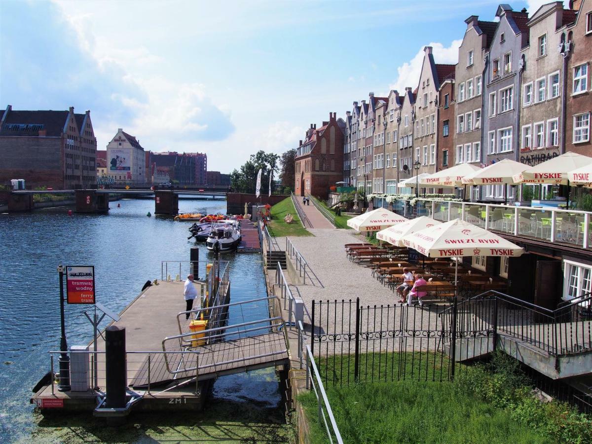 River Side Apartment Old Town กดัญสก์ ภายนอก รูปภาพ